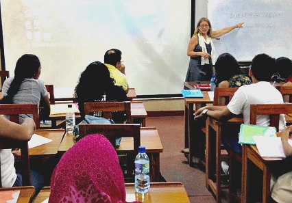 Professor Diven Researches and Teaches in Sri Lanka